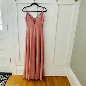 David’s Bridal bridesmaid dress in Desert Coral size 2
